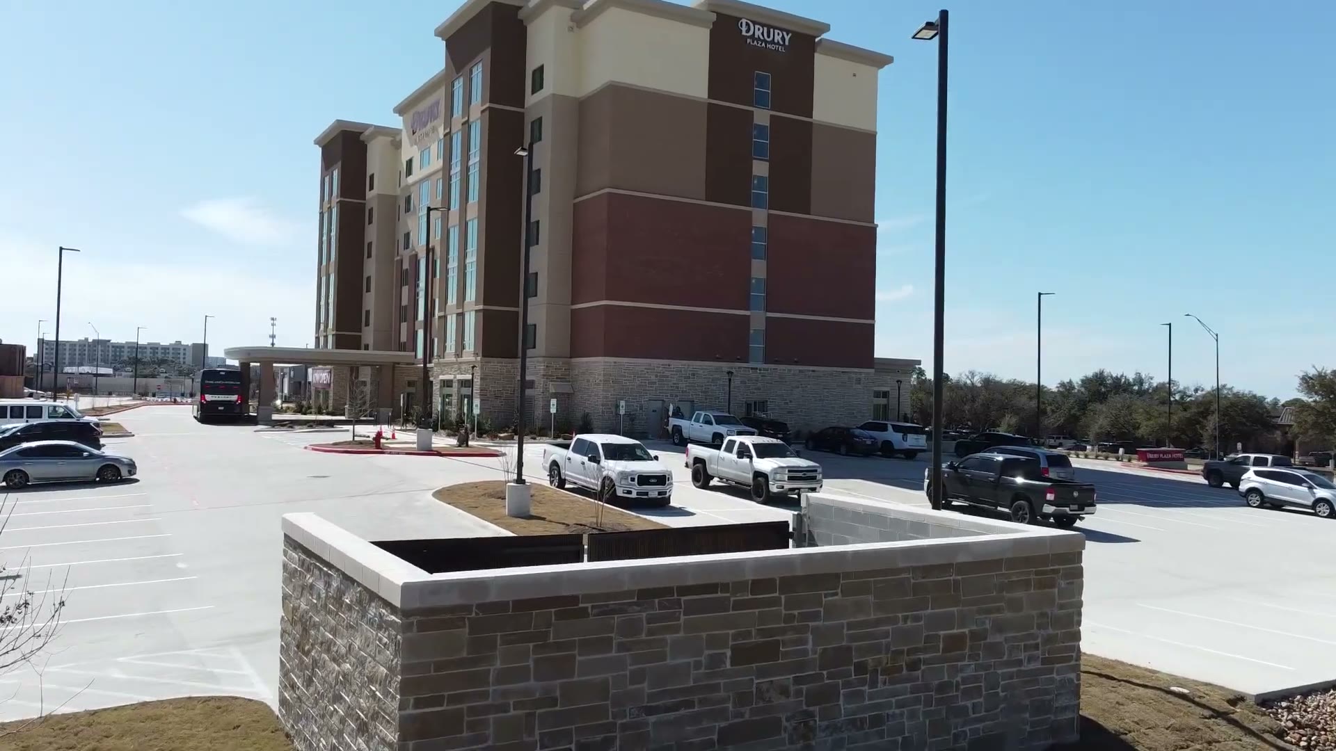 Three-coat stucco finish on a Texas multifamily exterior